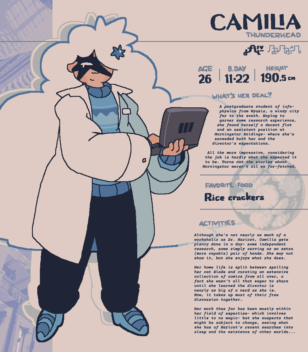 Camilia Thunderhead's main reference image, last updated in 2024.